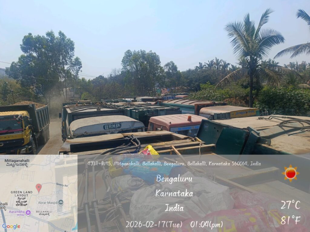 bellahalli-village-fund-garbage-strike-bengaluru