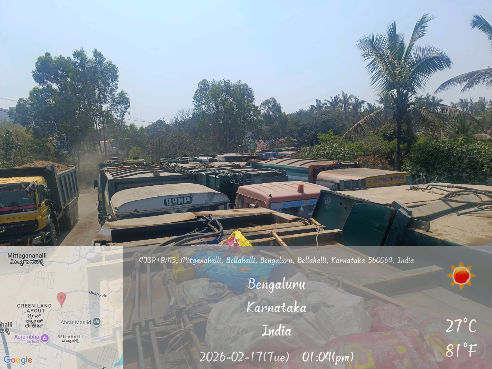 bellahalli-village-fund-garbage-strike-bengaluru